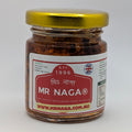 Jar of Mr Naga Junior on a white background